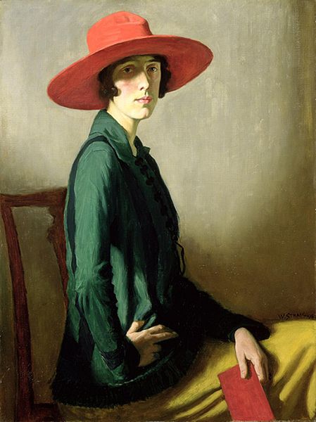 Vita Sackville-West 1918 by William Strang (1859-1921)  Kelvingrove Art Gallery and Museum 1470